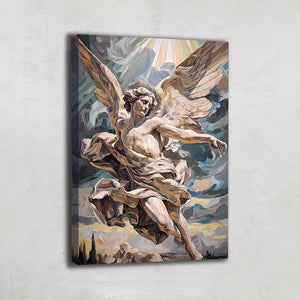 TABLEAU ANGE HOMME AlessioCacciatore