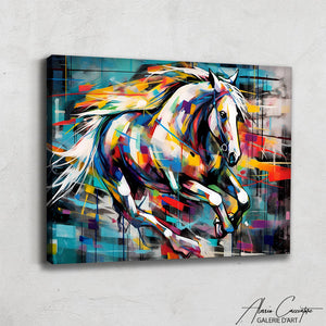 grand tableau cheval