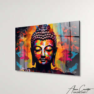 TABLEAU BOUDDHA COULEUR Alessio Cacciatore