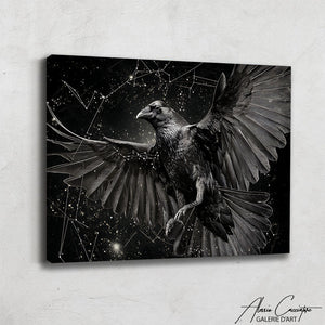 TABLEAU BUREAU CORBEAU Alessio Cacciatore