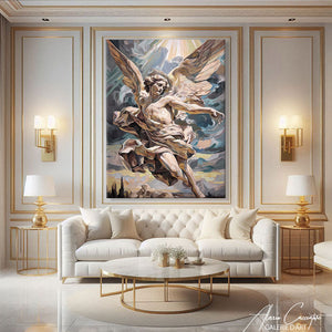 TABLEAU ANGE HOMME AlessioCacciatore