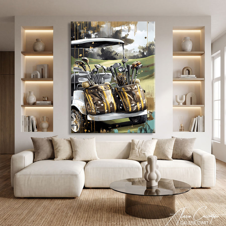 Peinture De Golf – mise en situation