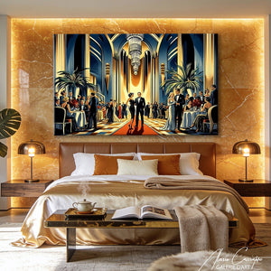 Toile Moderne Art Deco