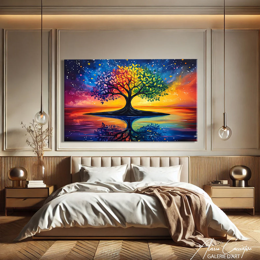 Dessin Arbre De Vie Couleur – mise en situation