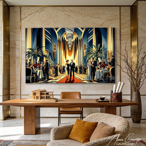 Affiche Moderne Art Deco