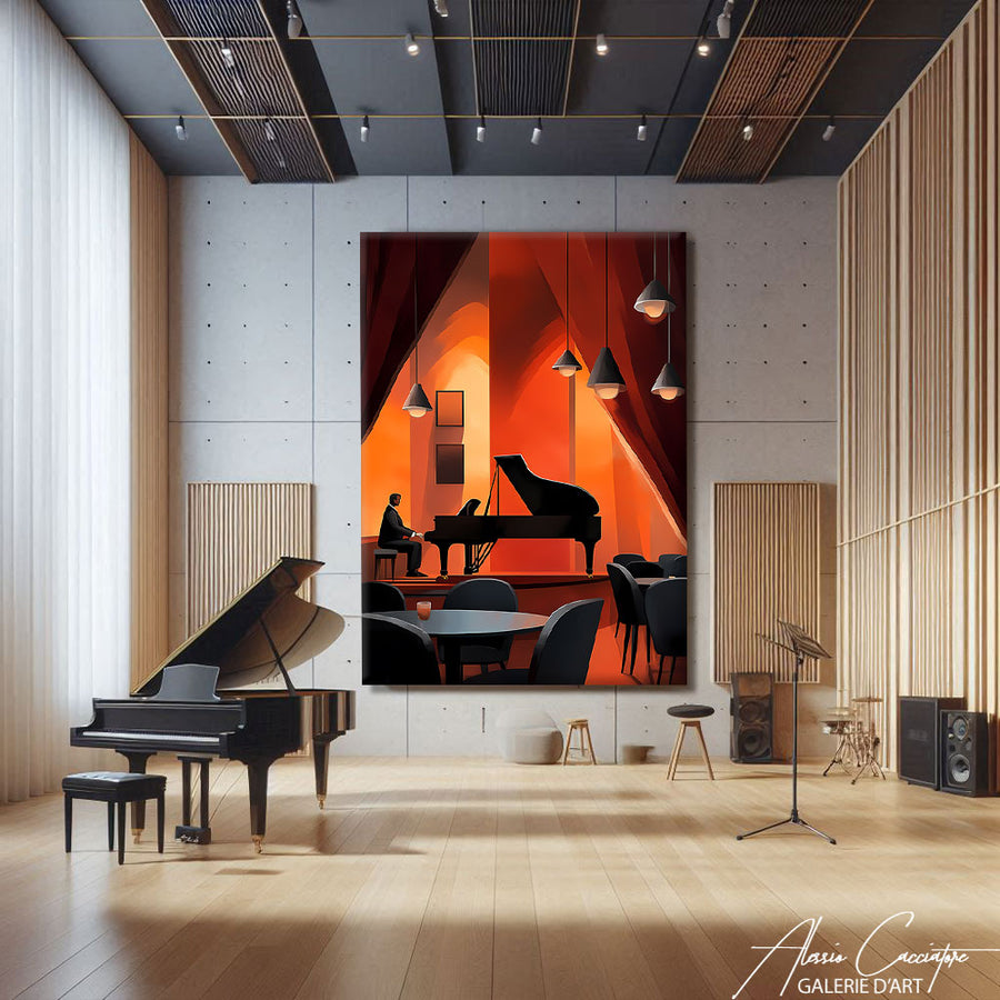 TABLEAU JAZZ BAR – mise en situation