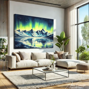 Toile Peinture Montagne