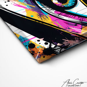 TABLEAU POP ART OEIL Alessio Cacciatore