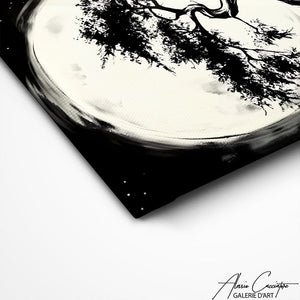 TABLEAU ZEN NOIR ET BLANC Alessio Cacciatore