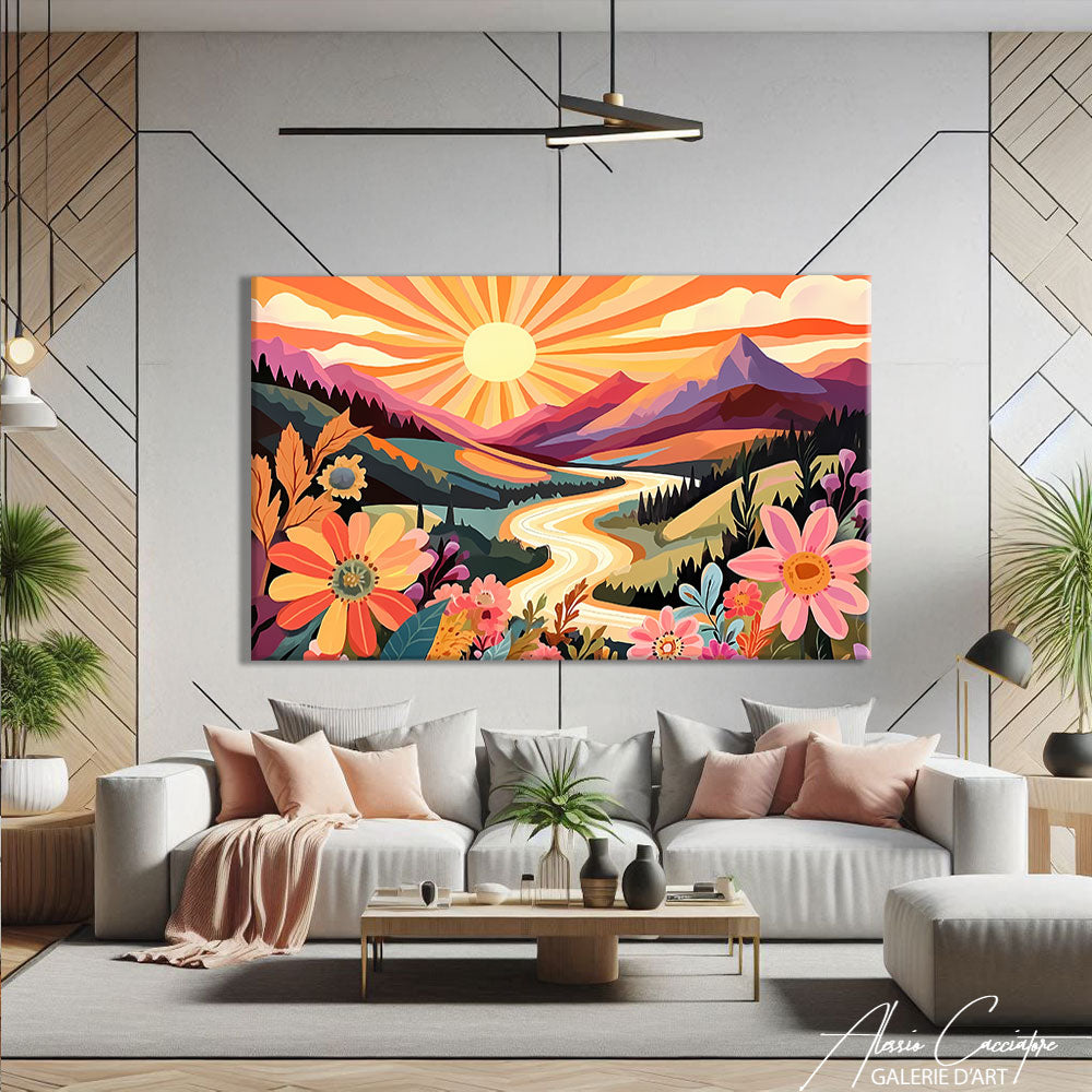 Grande Toile Montagne