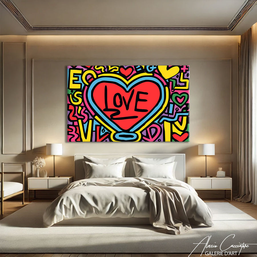 Tableau Chambre Romantique
– mise en situation