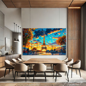 Tableau Paris Peinture