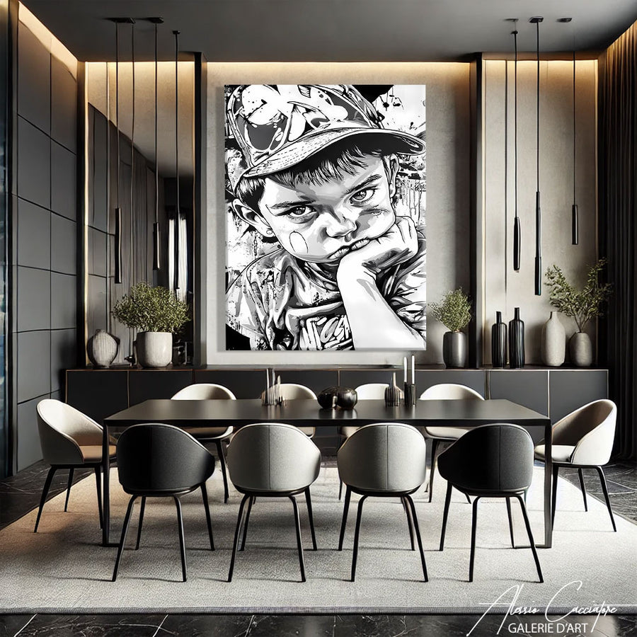 Cadre Deco Street Art – mise en situation