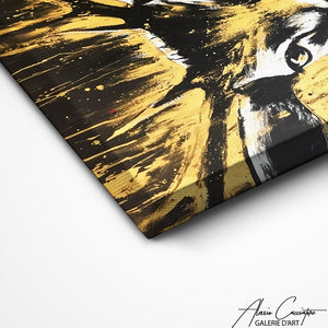 TABLEAU CERF OR Alessio Cacciatore