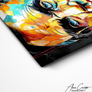 TABLEAU LINCOLN POP ART AlessioCacciatore