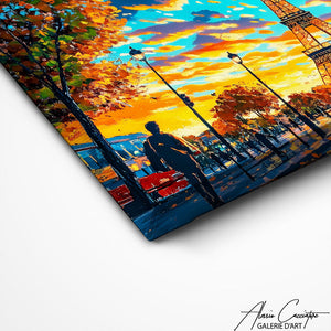 TABLEAU PARIS TOUR EIFFEL AlessioCacciatore