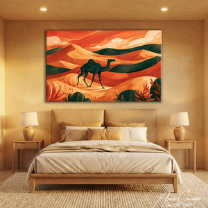 Tableau Horizontale Terracotta