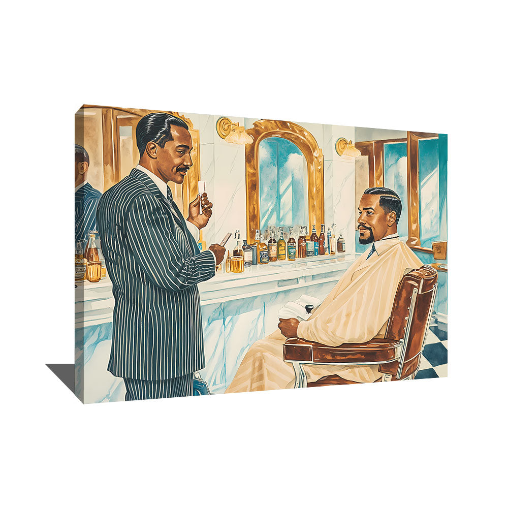 Tableau Barbier Vintage