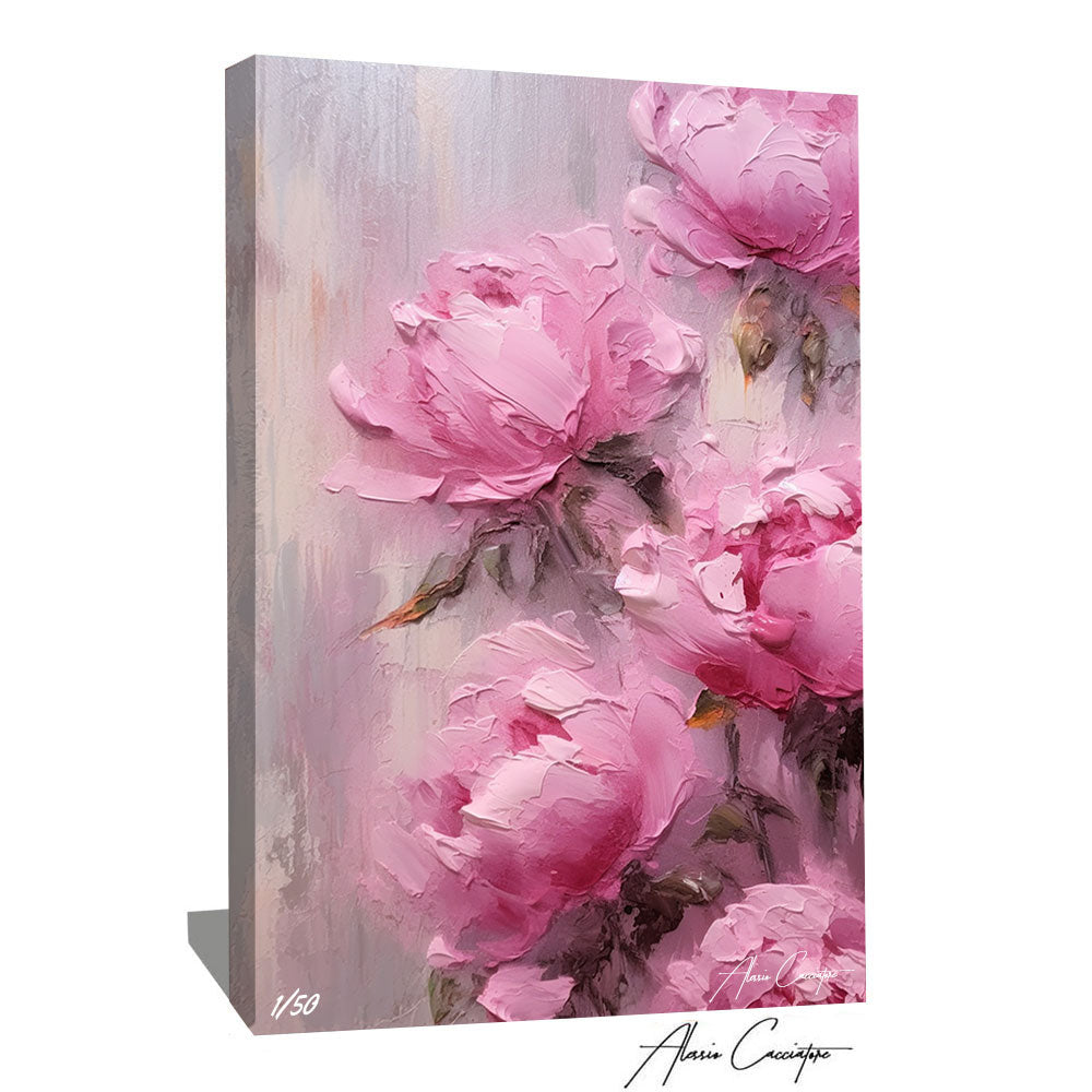 tableau pivoine