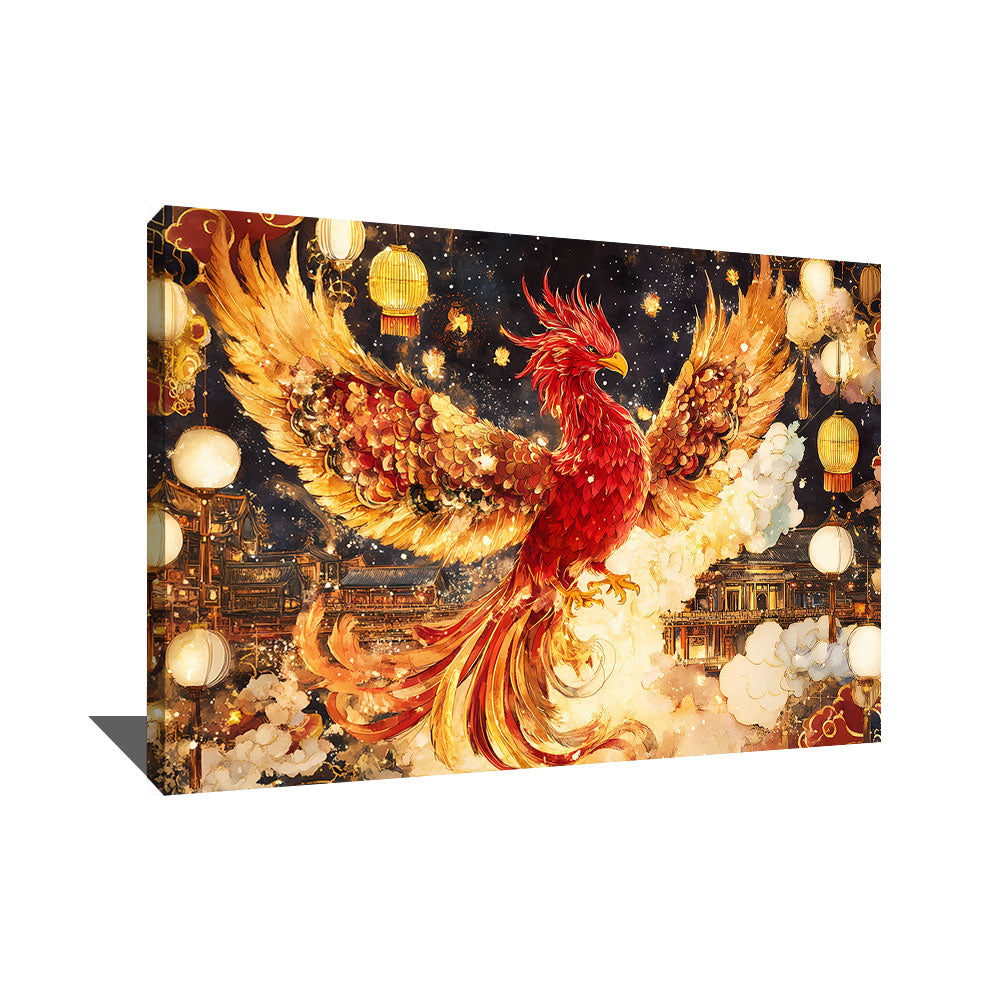 TABLEAU PHOENIX ABSTRAIT