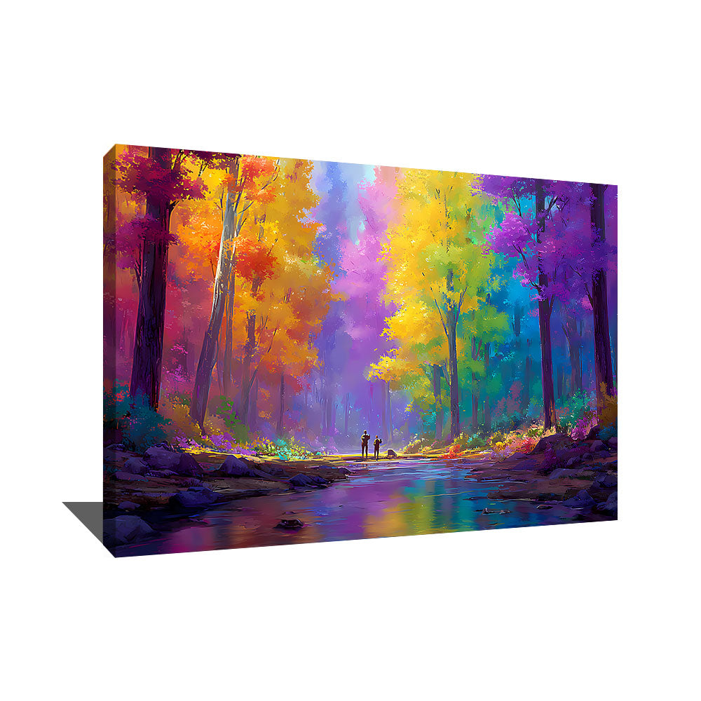 TABLEAU FORET MODERNE