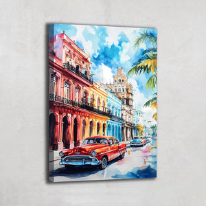 TABLEAU CUBA ABSTRAIT