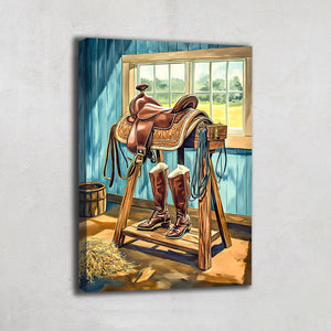 TABLEAU EQUESTRE VINTAGE