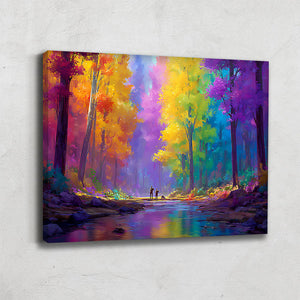 TABLEAU FORET MODERNE AlessioCacciatore