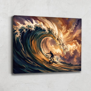 Tableau Vague Surf
