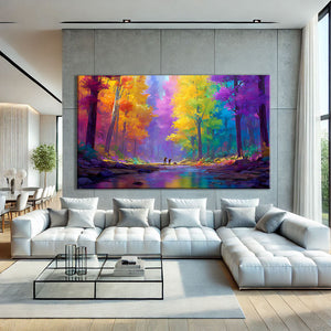 TABLEAU FORET MODERNE AlessioCacciatore