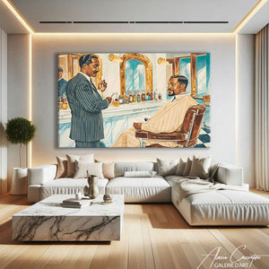 Tableau Barbier Vintage