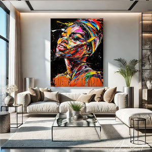 Tableau Portrait de Femme