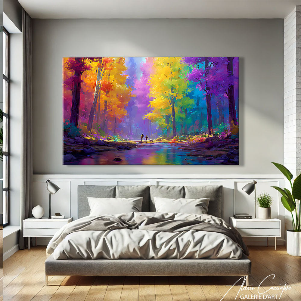 TABLEAU FORET MODERNE