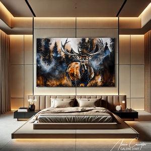 Tableau Cerf Moderne