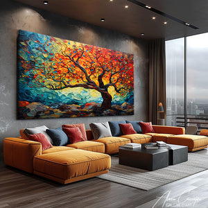Peinture sur toile Arbre de vie
