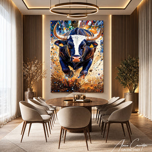 Affiche Peinture Taureau