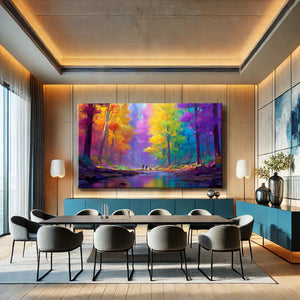TABLEAU FORET MODERNE AlessioCacciatore