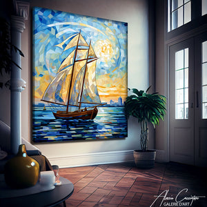 tableau bateau voilier