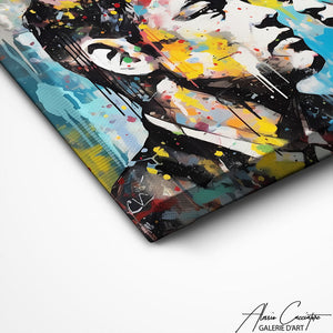 TABLEAU STREET ART ABSTRAIT Alessio Cacciatore