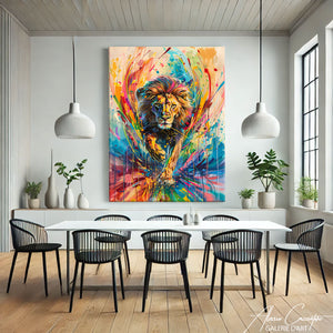 Tableau Décoration Lion
