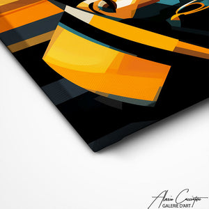 TABLEAU ART DECO CONTEMPORAIN Alessio Cacciatore