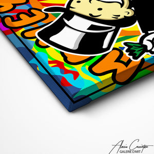 TABLEAU MONOPOLY ARGENT