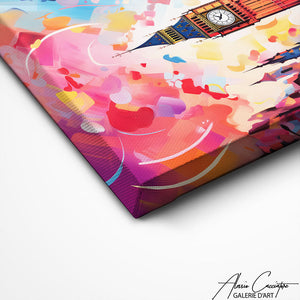 TABLEAU LONDON BIG BEN Alessio Cacciatore
