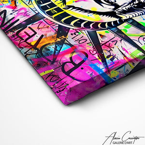 TABLEAU STREET ART LIBERTÉ Alessio Cacciatore