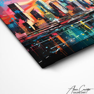 TABLEAU STREET ART NEW YORK Alessio Cacciatore