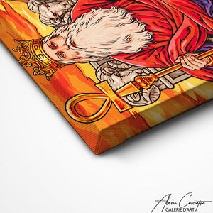 TABLEAU EMPEREUR TAROT Alessio Cacciatore