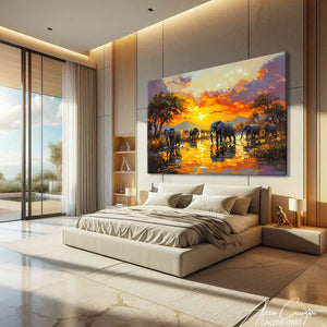 Tableau Coucher de soleil