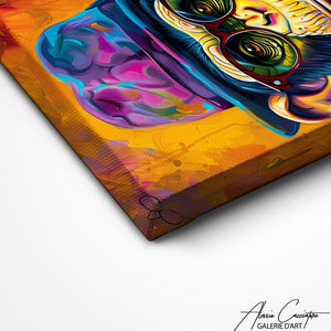 TABLEAU SINGE COULEUR AlessioCacciatore