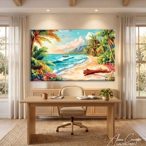 Affiche Plage De Sable
