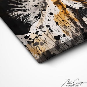 TABLEAU CHEVAL DESSIN Alessio Cacciatore